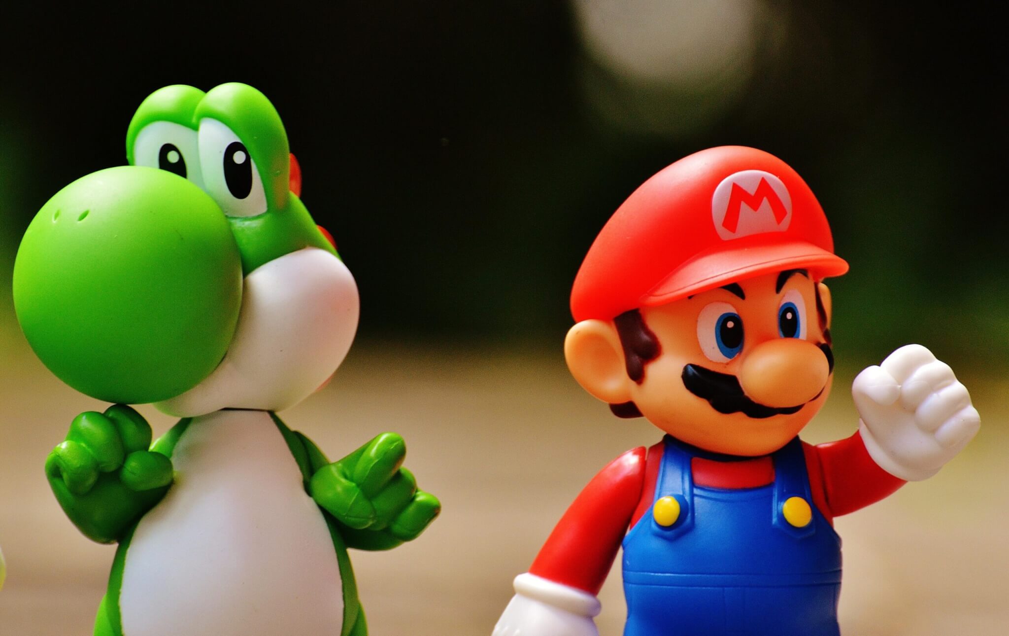 Nintendo Characters Mario and Yoshi